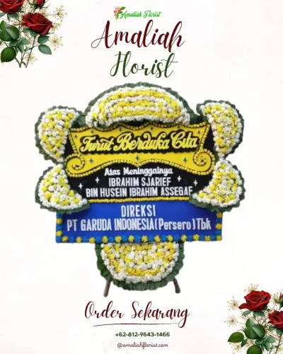 Papan Bunga Duka di Cikujang